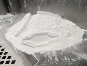 3D Druck SLS Teile entpulvern